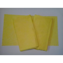 Ręczniki gładkie żółte