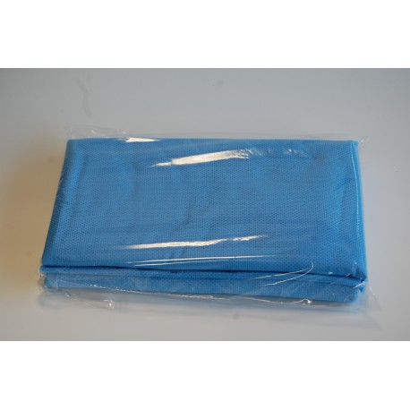Ręczniki kratka niebieska 